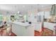 Bright kitchen featuring marble countertops, stainless steel appliances, and a breakfast bar at 5433 Clearview Dr, North Charleston, SC 29420