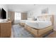 Relaxing bedroom featuring two queen beds, soft lighting, and calming decor at 5802 Palmetto Dr # B-521/519, Isle of Palms, SC 29451
