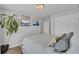Bedroom featuring beach decor, a TV, a full size bed, and stylish bedding at 661 Black Pine Rd, Moncks Corner, SC 29461