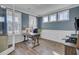 Bright office featuring wainscoting, wood floors, and lots of natural light at 661 Black Pine Rd, Moncks Corner, SC 29461