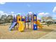 Community playground featuring colorful slides, climbing structures, and a soft landing surface for safety at 661 Black Pine Rd, Moncks Corner, SC 29461