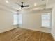 Bright bedroom with lots of natural light, ceiling fan, and neutral walls at 8633 Connor Ct, North Charleston, SC 29406