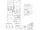 Detailed floor plan showcasing open living spaces, bedrooms, flex room, garage, and Primary bath options at 8633 Connor Ct, North Charleston, SC 29406