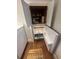 Kitchenette featuring cabinet with mini fridge, providing convenient storage space at 9 West St # 1, Charleston, SC 29401