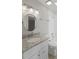 Bathroom with single sink vanity and walk-in shower at 987 Harbor Oaks Dr, Charleston, SC 29412