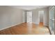 Spacious bedroom with hardwood floors and a walk-in closet at 987 Harbor Oaks Dr, Charleston, SC 29412