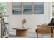 Bright living room with stylish decor, comfortable seating, and inviting natural light at 1014 E Erie Ave, Folly Beach, SC 29439