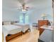 Bright bedroom with two twin beds, dresser and two windows at 106 Trimley Ct, Goose Creek, SC 29445