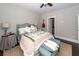 Cozy bedroom with natural light, ceiling fan, and comfortable furnishings at 107 Clear Bend Ln, Summerville, SC 29486