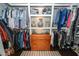 Spacious closet with custom shelving and built-in storage at 107 Clear Bend Ln, Summerville, SC 29486