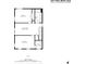 Floor plan of the second floor of a residential home showing bedrooms and the layout of the Gathering room at 107 Clear Bend Ln, Summerville, SC 29486