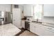 A well-lit kitchen area shows off granite countertops and stainless steel appliances at 107 Clear Bend Ln, Summerville, SC 29486