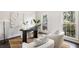 Bright office space featuring modern desk, two chairs, and stylish decor at 108 Old Dominion Dr, North Charleston, SC 29418