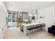Open kitchen featuring a central island, modern appliances, and elegant cabinetry at 11 Franklin St, Charleston, SC 29401