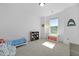 Inviting bedroom with a single bed, storage, and natural light from a window at 1411 Homecoming Blvd, Ravenel, SC 29470
