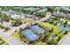 Aerial view of community featuring pool, playground, tennis courts and lush landscaping at 1505 Fort Palmetto Cir, Mount Pleasant, SC 29466
