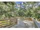 Scenic wooden boardwalk winding through a lush, green wooded area at 1505 Fort Palmetto Cir, Mount Pleasant, SC 29466