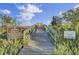 Entrance to community dock with signage about residents-only access and rules by Oyster Point at 1505 Fort Palmetto Cir, Mount Pleasant, SC 29466