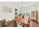 Bright dining room with hardwood floors, a large table, and neutral décor at 1505 Fort Palmetto Cir, Mount Pleasant, SC 29466