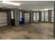 Large garage space with multiple bays and gray block construction, offering ample storage and parking at 1505 Fort Palmetto Cir, Mount Pleasant, SC 29466