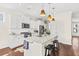 Well-lit kitchen with granite counters, white cabinets, and stainless steel appliances at 1505 Fort Palmetto Cir, Mount Pleasant, SC 29466