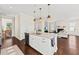 Open kitchen with an island, granite counters, and stainless steel appliances at 1505 Fort Palmetto Cir, Mount Pleasant, SC 29466