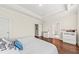 Spacious main bedroom with hardwood floors, tray ceilings, and ample closet space at 1505 Fort Palmetto Cir, Mount Pleasant, SC 29466