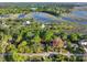 Aerial view of the property's location within a neighborhood near the water at 1522 Inland Ave, Charleston, SC 29412
