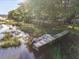 Private dock offers direct access to waterway for boating and outdoor adventures at 1522 Inland Ave, Charleston, SC 29412