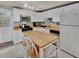 Bright kitchen with butcher block countertops and white appliances at 1522 Inland Ave, Charleston, SC 29412
