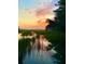 Gorgeous marsh sunrise with colorful skies and peaceful waters at 1522 Inland Ave, Charleston, SC 29412