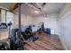 Spacious home gym featuring workout equipment, mirrors and ample room for activities at 1531 Murphys Island Ct, Awendaw, SC 29429