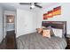Bedroom featuring a ceiling fan, and natural light, creating a peaceful retreat at 2119 Oyster Reef Lane Ln, Mount Pleasant, SC 29466