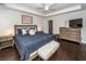 Cozy bedroom featuring a comfortable bed, dresser, and ample space, perfect for relaxing at 2119 Oyster Reef Lane Ln, Mount Pleasant, SC 29466