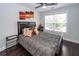 Comfortable bedroom with ceiling fan and natural light from the window at 2119 Oyster Reef Lane Ln, Mount Pleasant, SC 29466