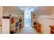 Hallway featuring built-in shelves and ample storage space at 2169 Westrivers Rd, Charleston, SC 29412
