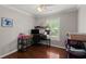 Cozy bedroom area with desk and window at 2436 Stingray Blvd, North Charleston, SC 29406