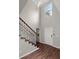 Inviting foyer with high ceilings, staircase and hardwood floors creates a grand entrance to the home at 2436 Stingray Blvd, North Charleston, SC 29406