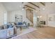 Bright and airy living space with vaulted ceilings, a fireplace, and comfortable seating perfect for relaxation at 2534 Flamingo Dr, Charleston, SC 29414