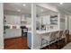 Bright, updated kitchen with a breakfast bar and seamless flow to the living areas at 2627 Rutherford Way, Charleston, SC 29414