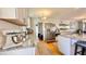 Bright kitchen with stainless steel appliances, white cabinets, granite counters, and an open layout at 2636 Elissa Dr, Charleston, SC 29414