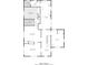 Detailed floor plan of the first floor showcasing the layout of the living spaces at 285 Roosevelt Dr, Saint Stephen, SC 29479