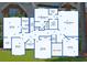 Detailed floor plan showcasing the layout of the bedrooms, bathrooms, and closet spaces at 322 Clubview Rd, Summerville, SC 29485