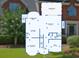 Detailed floor plan of a home's first floor, outlining the layout of various rooms and dimensions at 322 Clubview Rd, Summerville, SC 29485