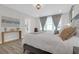 Bedroom with accent table, decorative lighting, and comfortable bed at 3587 Goodwater St, Mount Pleasant, SC 29466