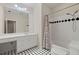 Bathroom featuring a combination tub and shower at 3756 Colonel Vanderhorst Circle, Mount Pleasant, SC 29466
