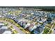 Beautiful aerial view of a well planned community with sidewalks and green spaces throughout the neighborhood at 403 Cool Bend Ln, Summerville, SC 29486