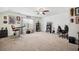 Spacious bonus room with carpet flooring perfect for hobby or entertainment at 422 Verbena Ave, Summerville, SC 29483