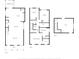 Detailed floor plan showcasing the layout of the home, including the living room, kitchen, bedrooms, and office at 422 Verbena Ave, Summerville, SC 29483