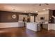 Bright, modern kitchen with an island, stainless steel appliances, and an open floor plan at 4916 Paddy Field Way, Ladson, SC 29456